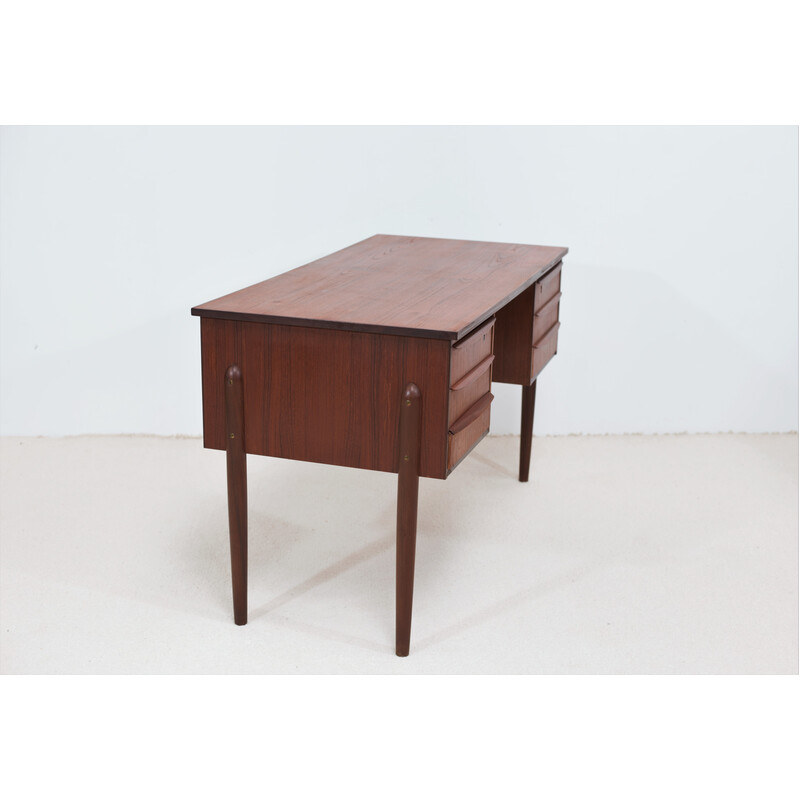 Scrivania danese vintage in teak, 1960