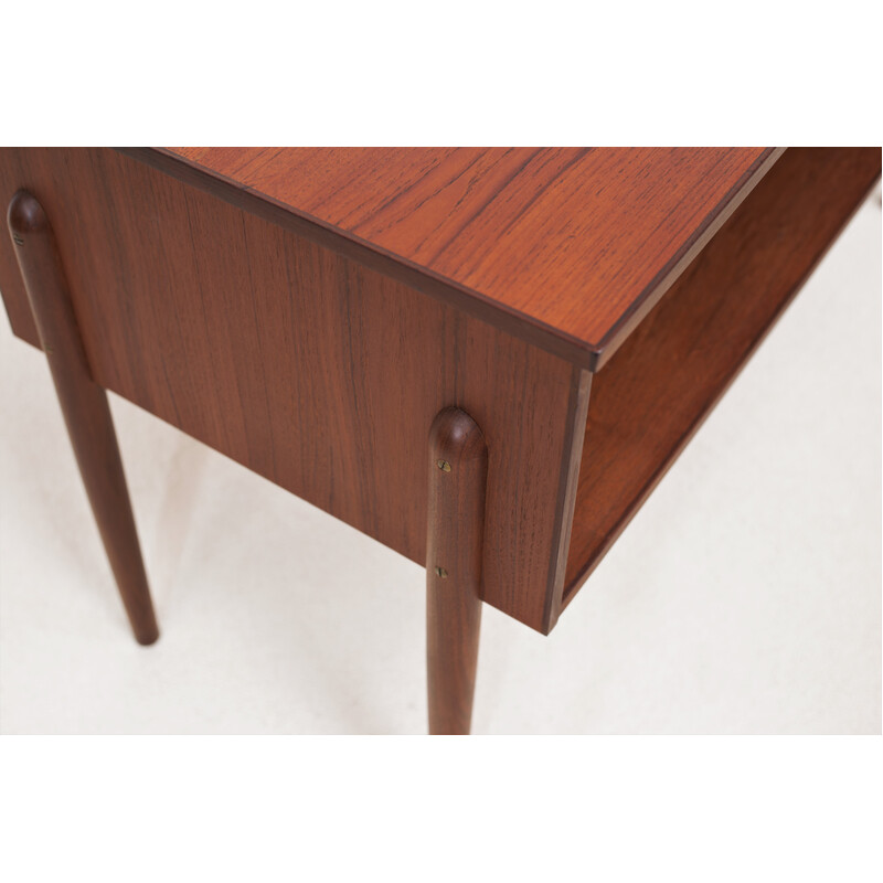 Scrivania danese vintage in teak, 1960