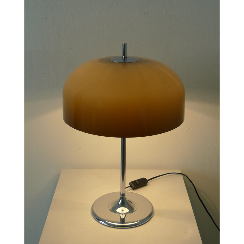 Chromed Tulip Table Lamp -1970s