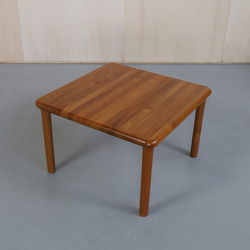 Danish vintage teak coffee table by Gudme Furniture Factory, 1970s