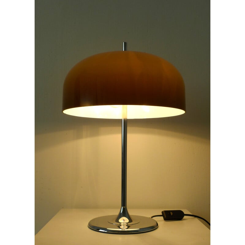 Chromed Tulip Table Lamp -1970s