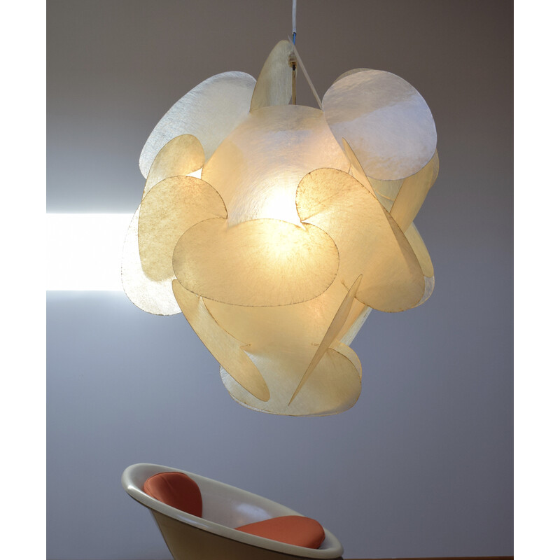 Vintage pendant lamp by Enrico Botta for Sundown, 1960