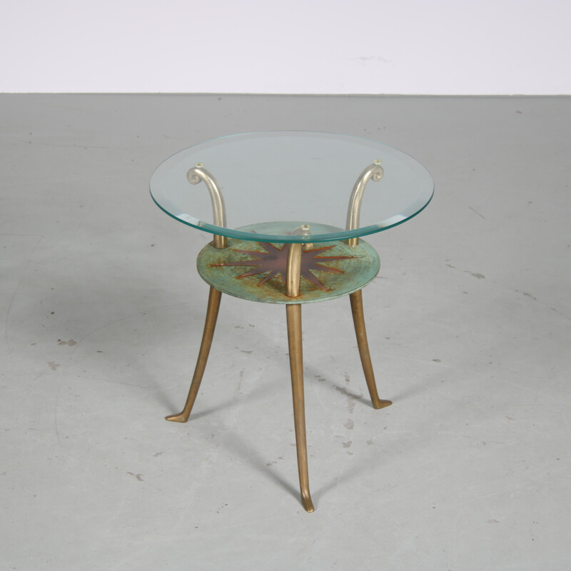 Table d'appoint italienne vintage, 1980