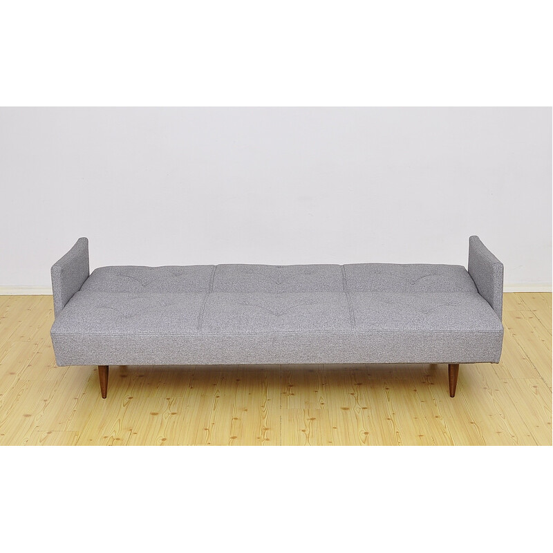 Klappbares 3-Sitzer-Sofa aus der Mitte des Jahrhunderts, 1960er Jahre