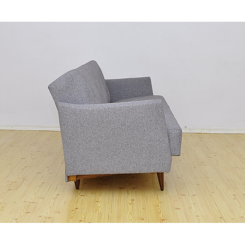 Klappbares 3-Sitzer-Sofa aus der Mitte des Jahrhunderts, 1960er Jahre