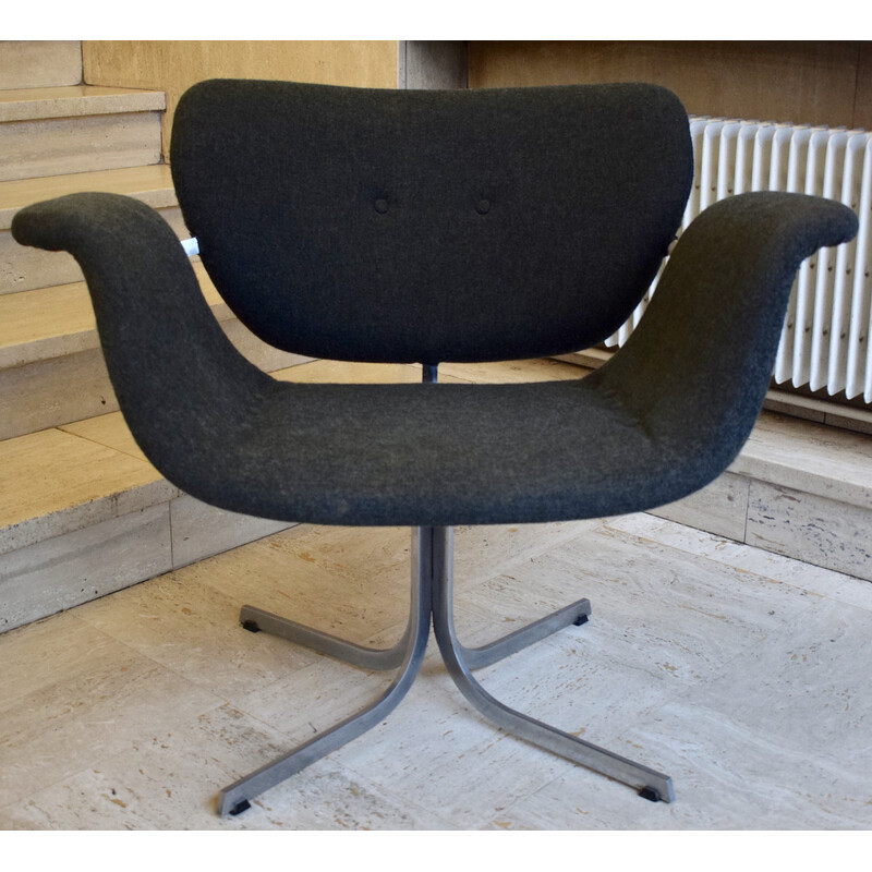 Vintage tulp fauteuil F543 van Pierre Paulin voor Artifort, 1965