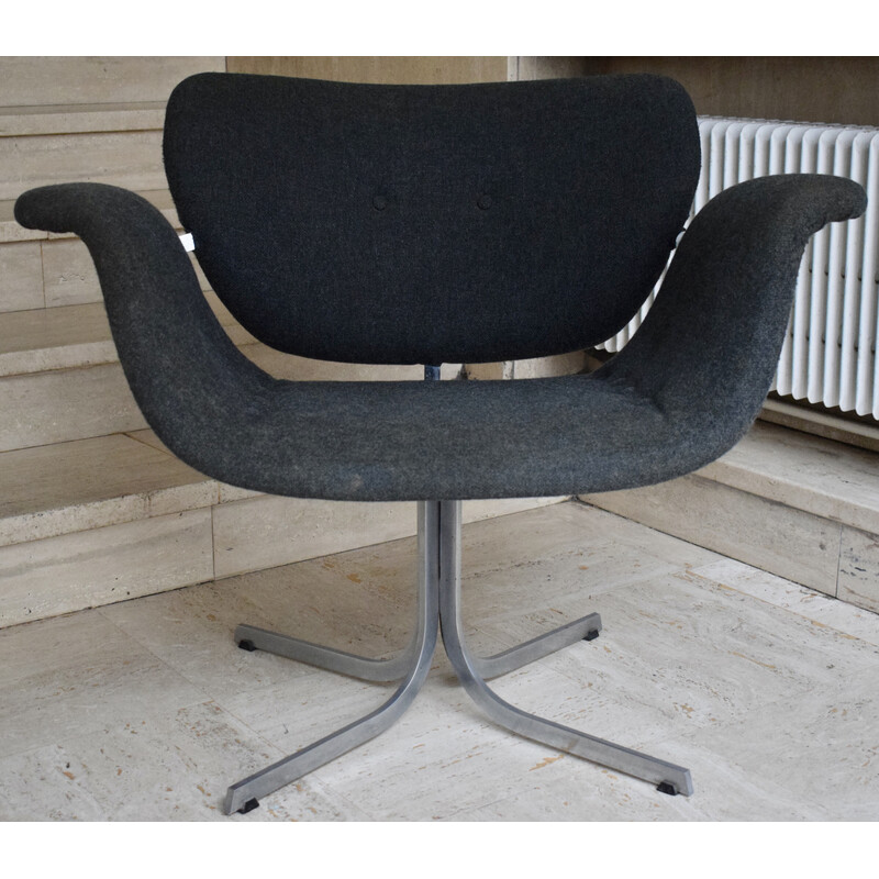 Fauteuil vintage tulipe F543 de Pierre Paulin pour Artifort, 1965