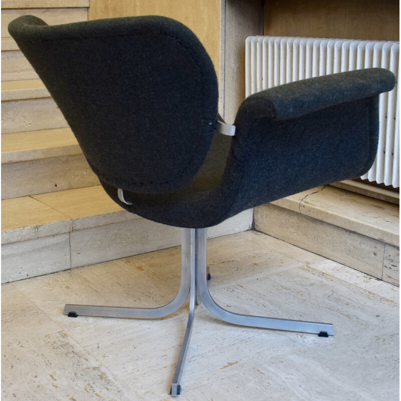 Vintage tulp fauteuil F543 van Pierre Paulin voor Artifort, 1965