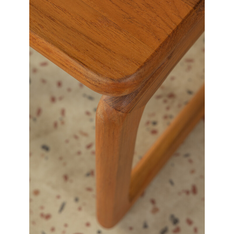 Vintage solid teak nesting tables, Denmark 1960s