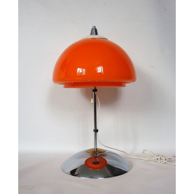 Lampe de table vintage de l'ère spatiale, 1970