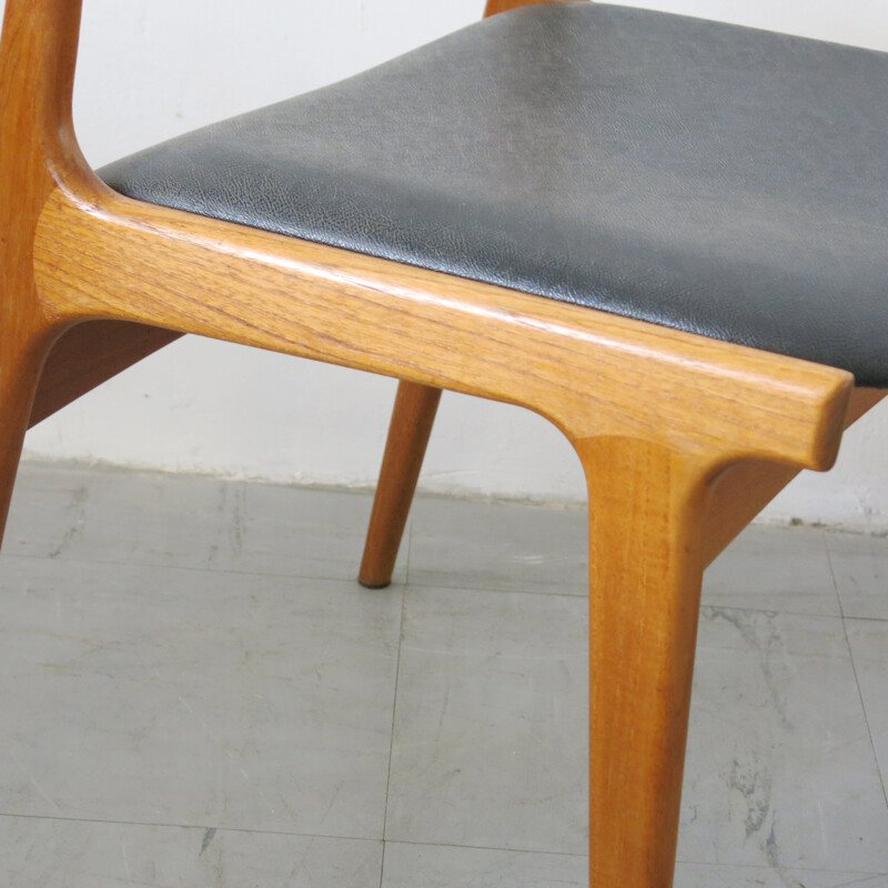 Set of 3 chairs by Johannes Andersen - 1960s