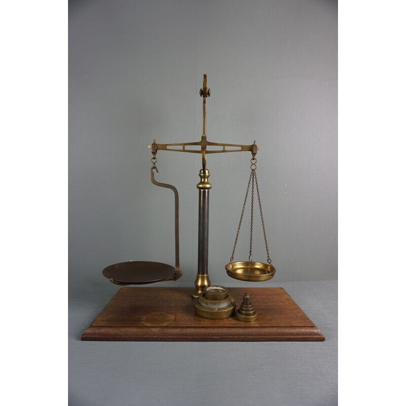 Victorian English vintage Librasco balance scale