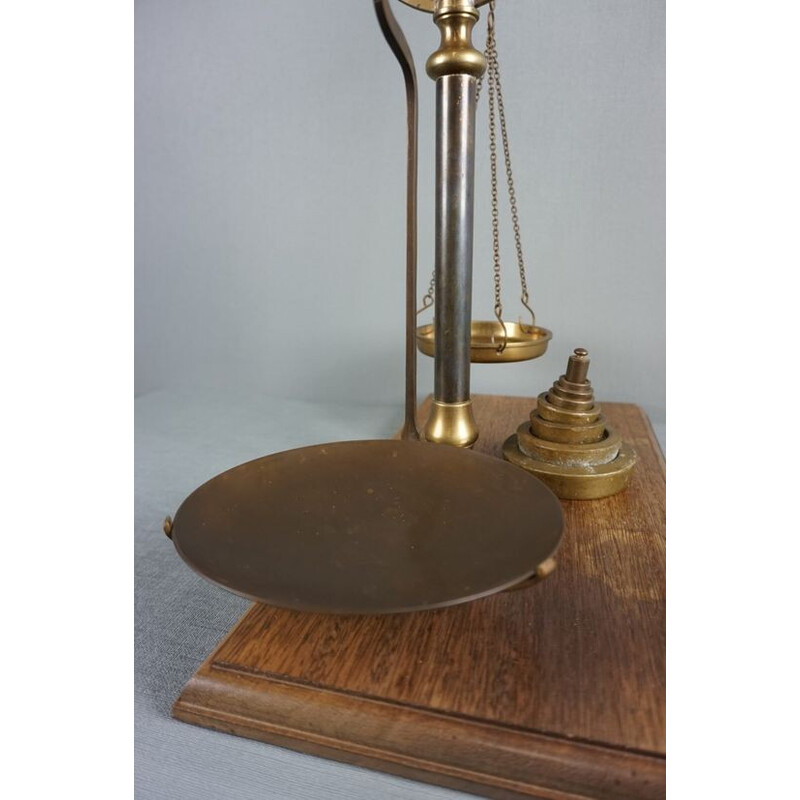 Victorian English vintage Librasco balance scale