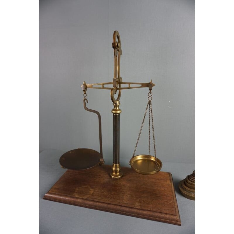 Victorian English vintage Librasco balance scale