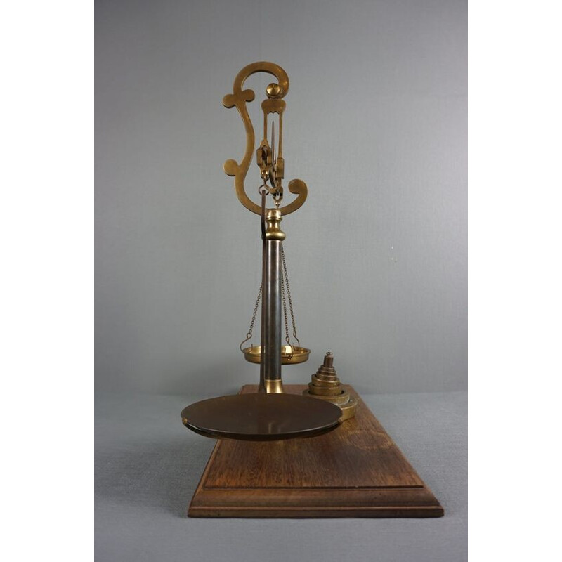 Victorian English vintage Librasco balance scale