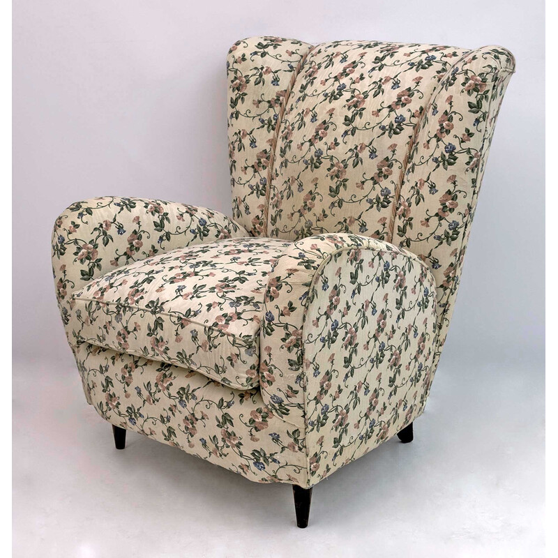 Paire de fauteuils italiens vintage par Paolo Buffa, 1950