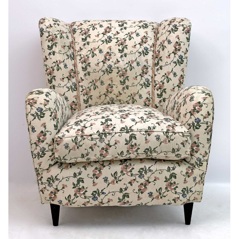 Pair of mid-century Italian armchairs by Paolo Buffa, 1950s