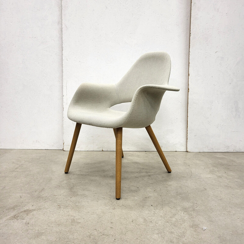 Set di 6 sedie vintage Vitra Organic di Charles Eames e Eero Saarinen