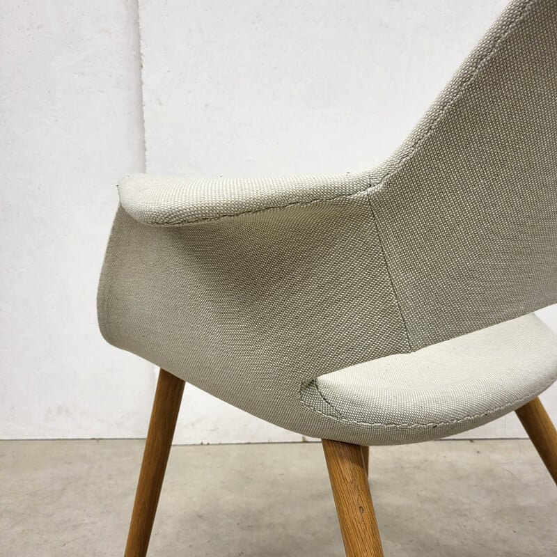 Set of 6 vintage Vitra Organic chairs by Charles Eames and Eero Saarinen