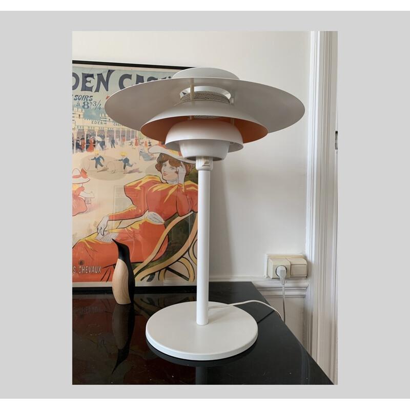 Lampe de table danoise vintage Sofie par Kurt Wiborg pour Jeka, 1980