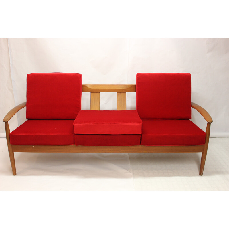 Sofa 118 Model in Teak by Grete Jalk for France & Son - 1960s