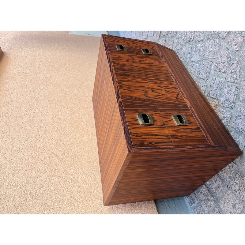 Vintage rosewood chest of drawers, 1960