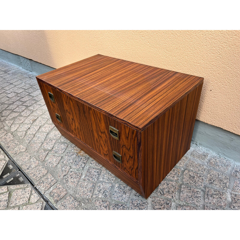 Vintage rosewood chest of drawers, 1960