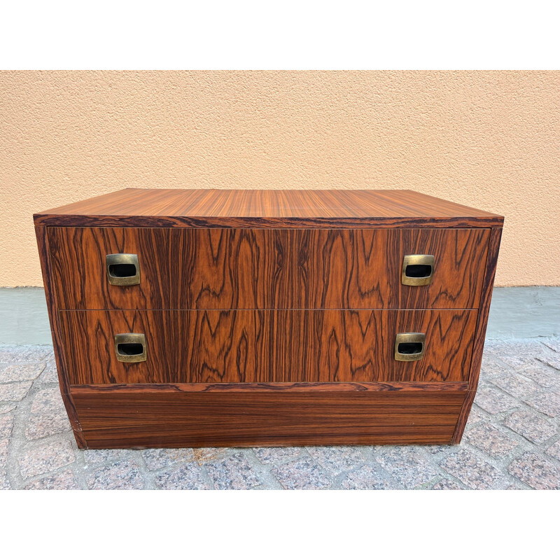 Vintage rosewood chest of drawers, 1960