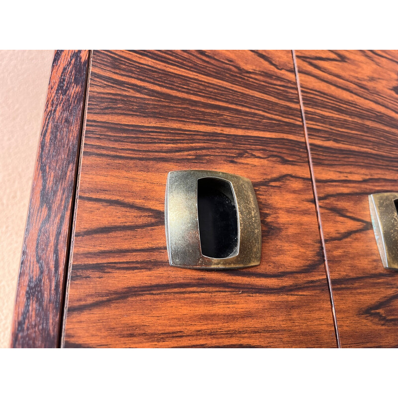 Vintage rosewood chest of drawers, 1960