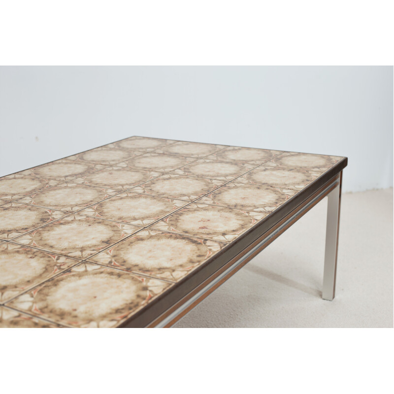 Vintage ceramic coffee table by Bendixen Design