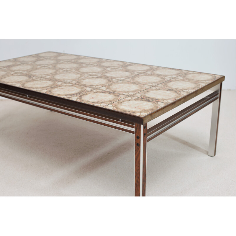 Vintage ceramic coffee table by Bendixen Design