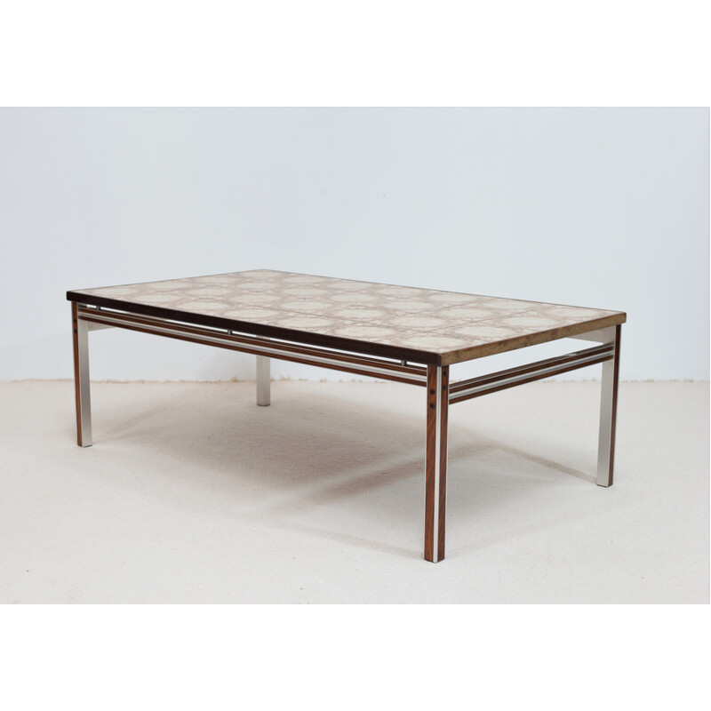 Vintage ceramic coffee table by Bendixen Design