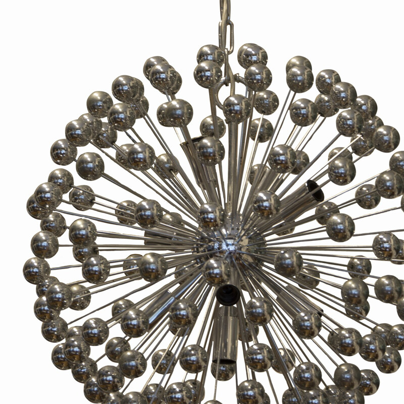 Italian Space Age Sputnik chandelier - 1970s 