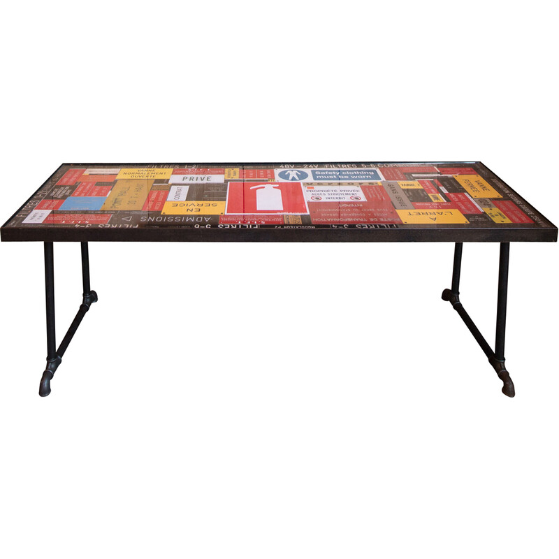 Tavolino patchwork vintage