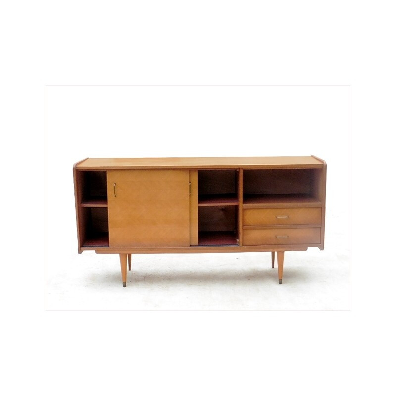 Vintage wooden sideboard - 1960s