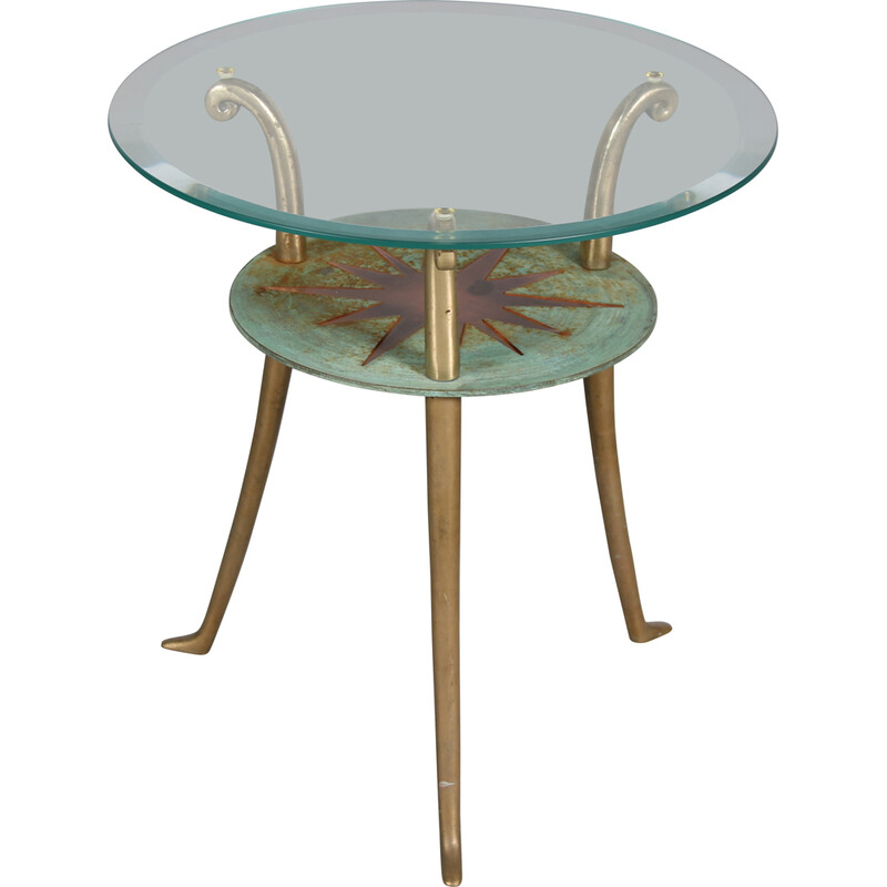 Vintage Italian side table, 1980s