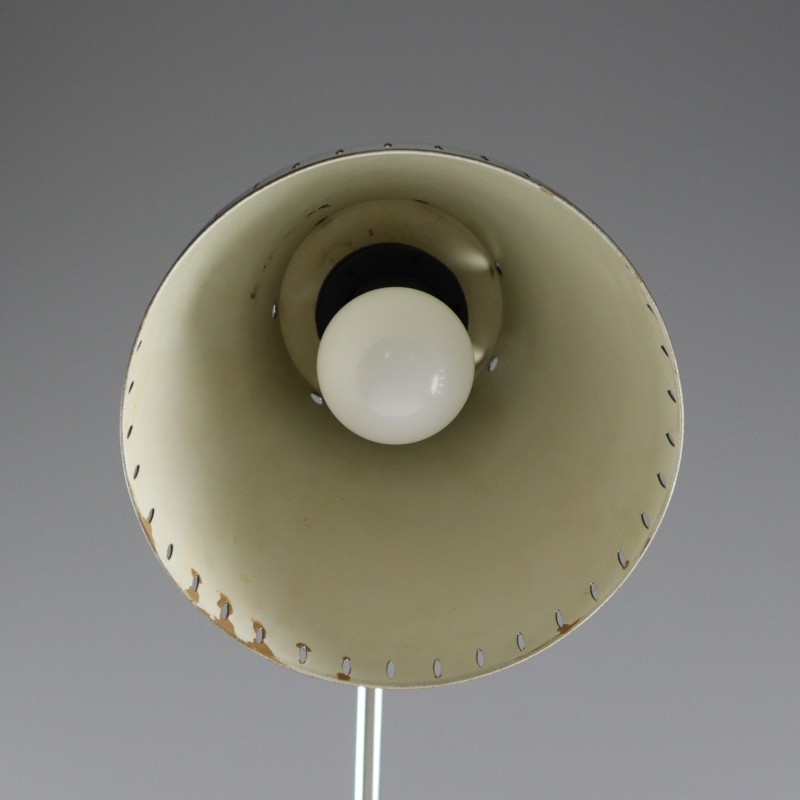 Lampada da terra regolabile vintage con tavolino, 1971