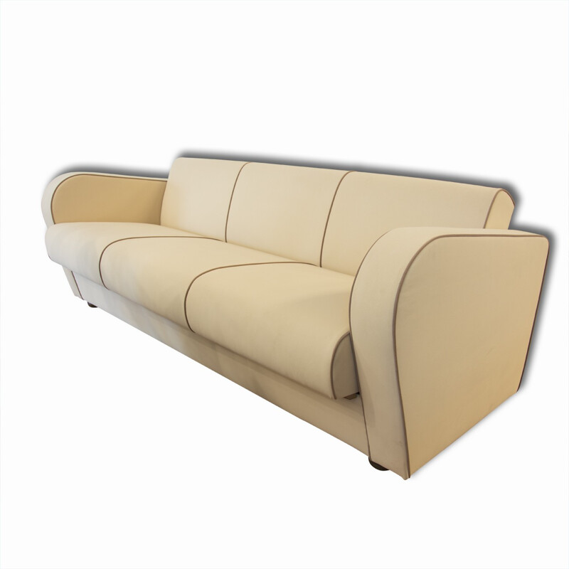 Functionalist Sofa H363 by Jindrich Halabala for UP Zavody - 1940s 