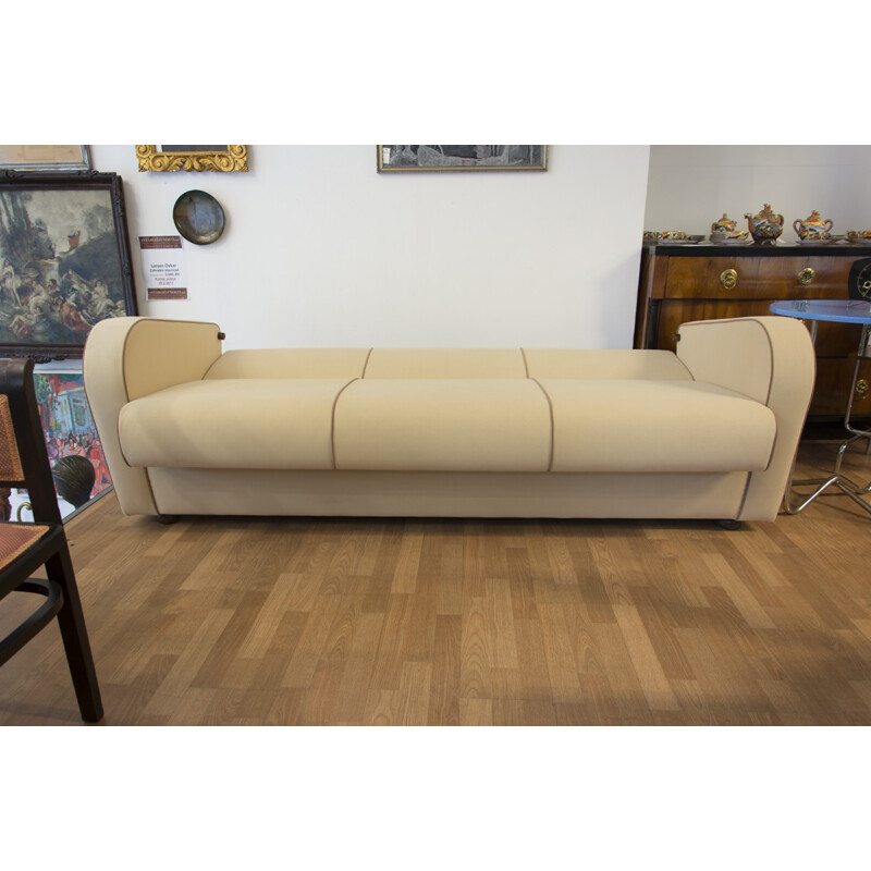 Functionalist Sofa H363 by Jindrich Halabala for UP Zavody - 1940s 