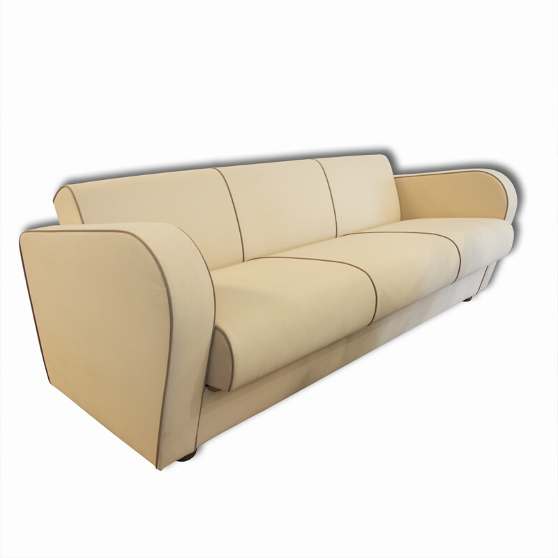 Functionalist Sofa H363 by Jindrich Halabala for UP Zavody - 1940s 