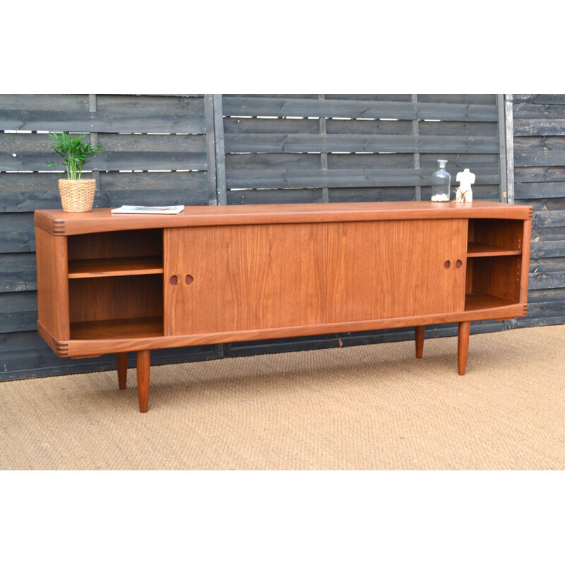 Vintage teak sideboard by H-W Klein for Bramin