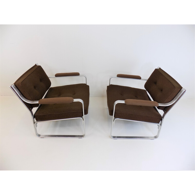 Paar vintage Mondo fauteuils van Karl-Erik Ekselius voor Joc Möbel