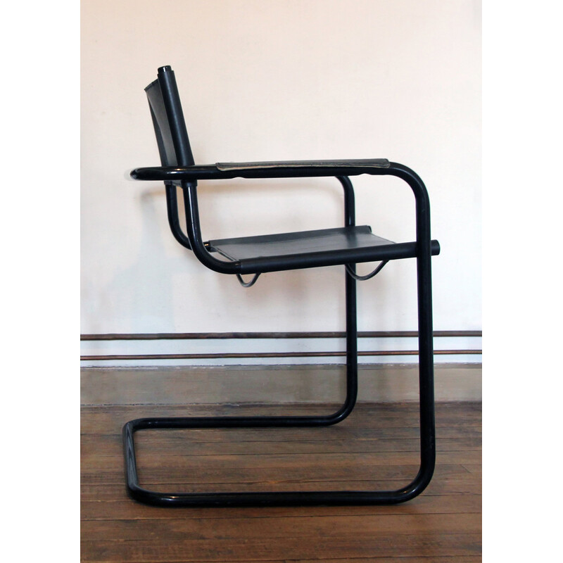 Pareja de sillones cantilever bauhaus vintage, 1970