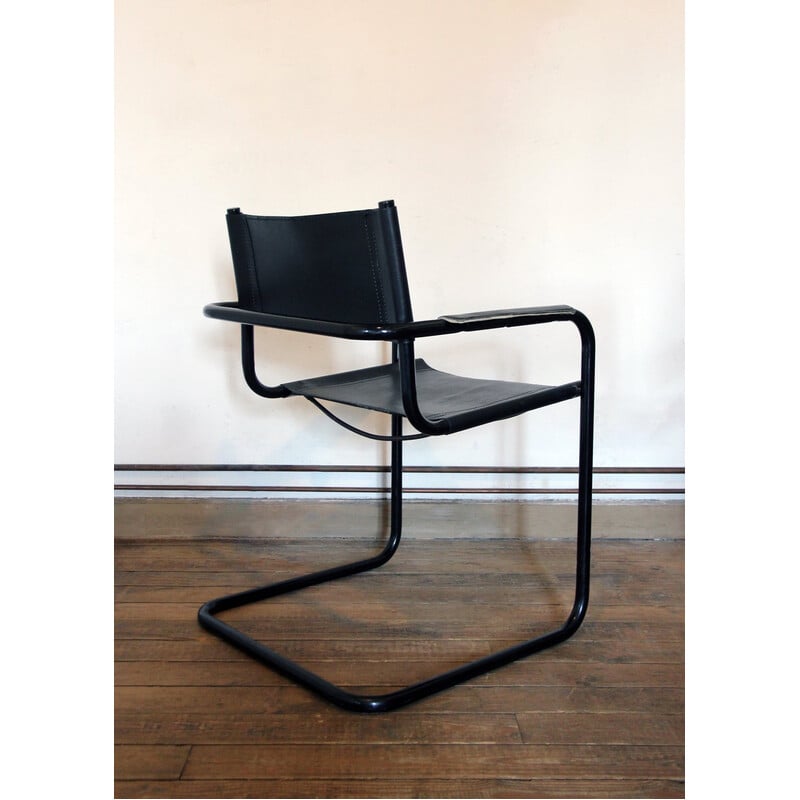 Paire de fauteuils cantilever vintage bauhaus, 1970