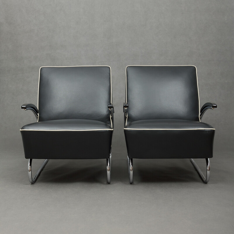 Paire de fauteuils Bauhaus - 1930
