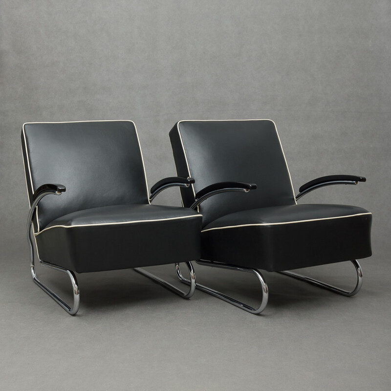Paire de fauteuils Bauhaus - 1930