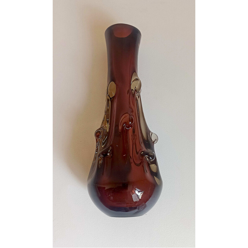 Vase aus Muranoglas, 1970