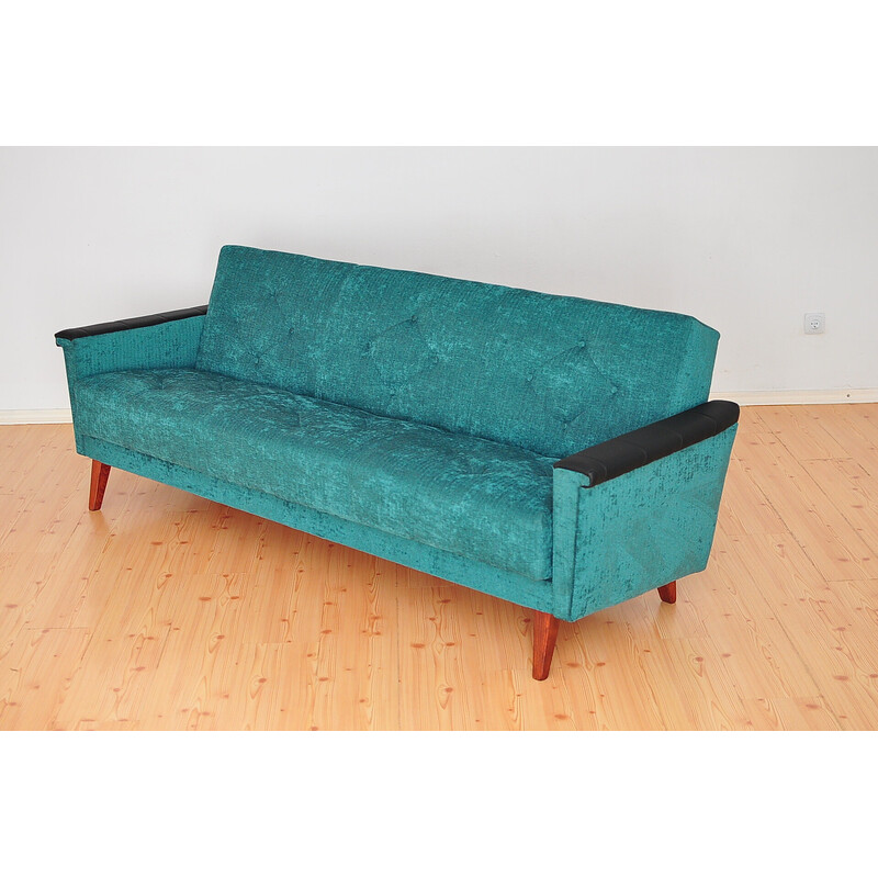 Mid century convertible sofa bed, 1960s