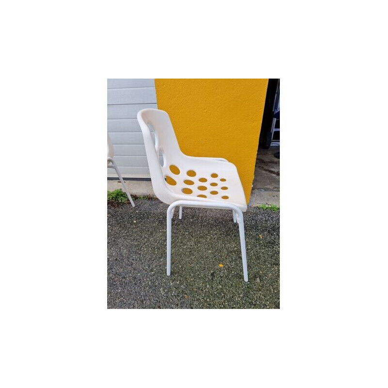 Set of 6 vintage Sicopal chairs, 1970