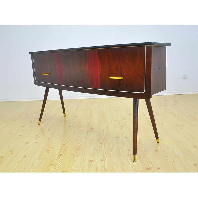 Vintage wood chest of drawers, 1950